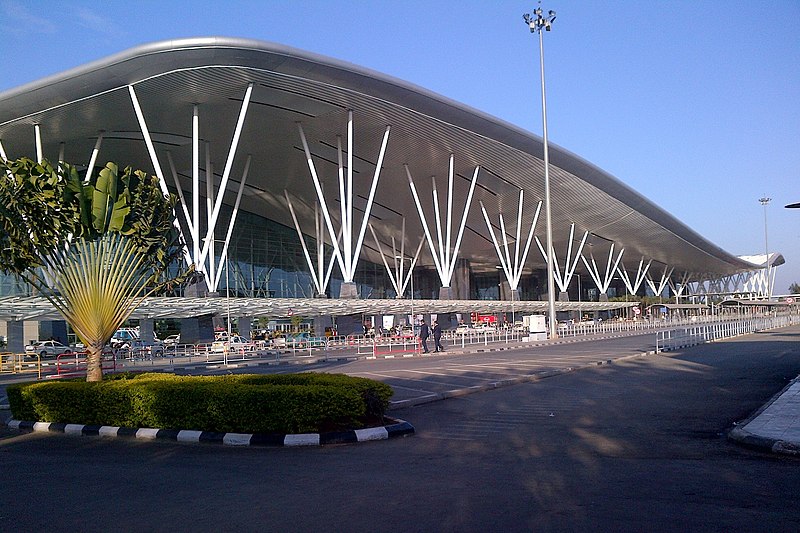 Kempegowda International Airport serves Bangalore in India.